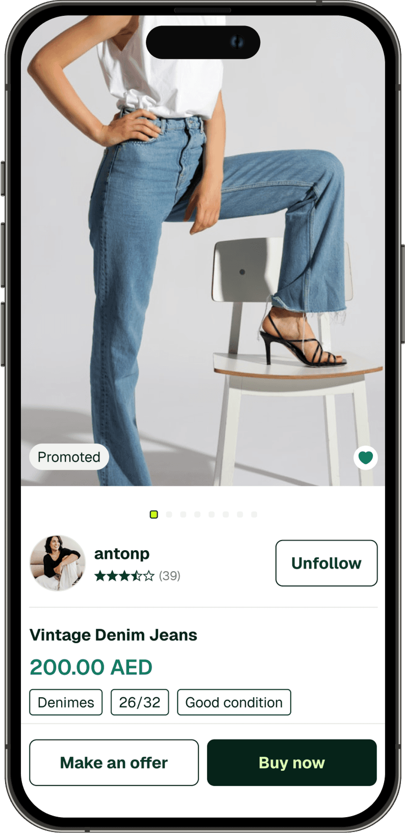 WearTwice App Preview 1