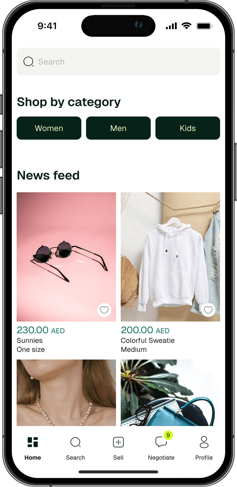 WearTwice App Preview 2
